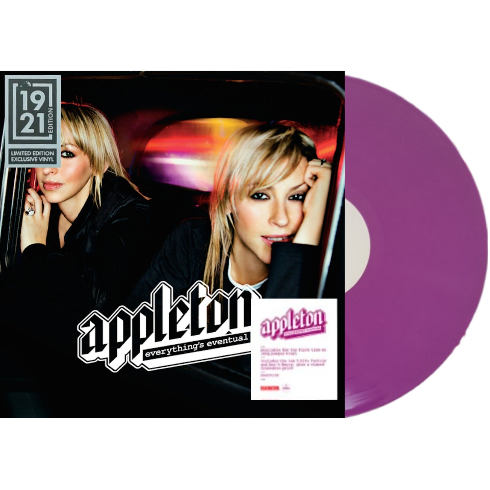Appleton Everything's Eventual Purple Vinyl & Signed Print
