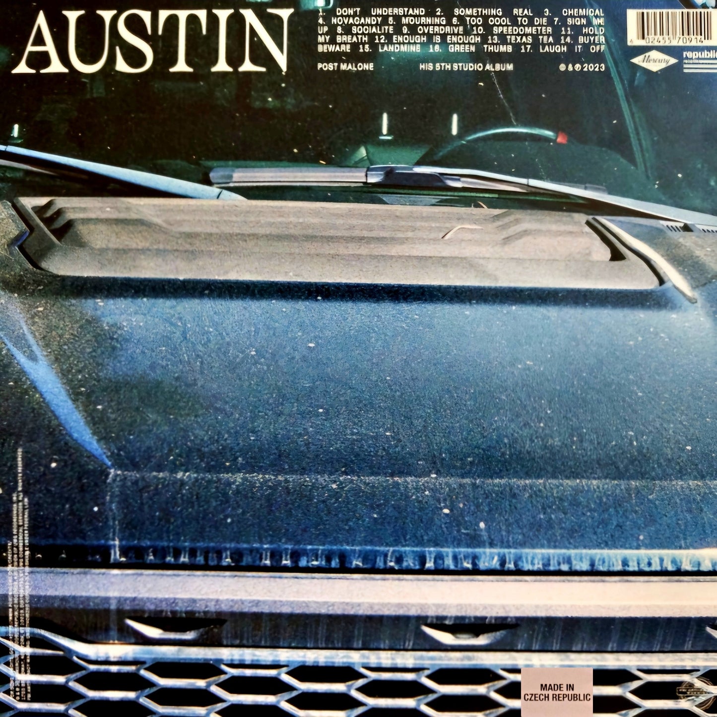 Post Malone: Austin - Milky Clear Double Vinyl LP