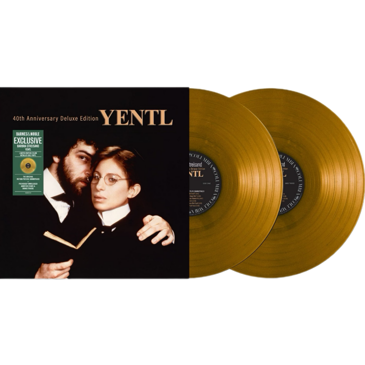 Barbra-Streisand-Yentl-Barnes-Noble-Gold-Vinyl-LP