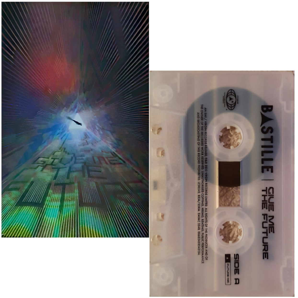 Bastille-Give-Me-The-Future-Clear-White-Cassette