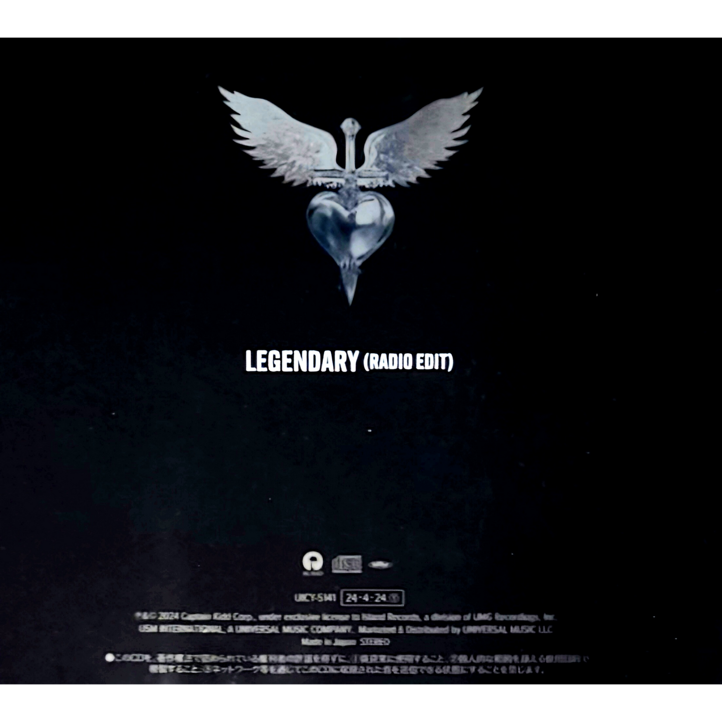 Bon Jovi: Legendary - Japan Exclusive CD Single w/ Radio Edit