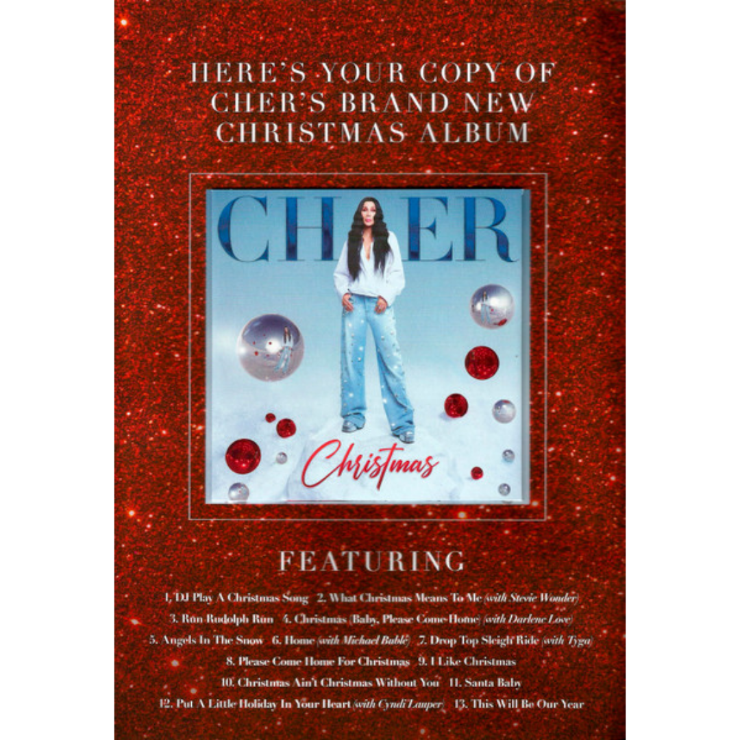 Cher-Christmas-CD-Album-with-Official-Magazine-CD