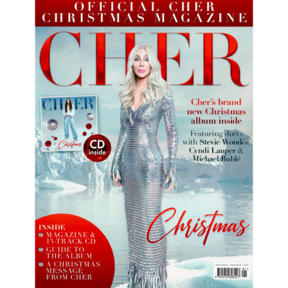 Cher-Christmas-Official-Magazine-with-CD-Album