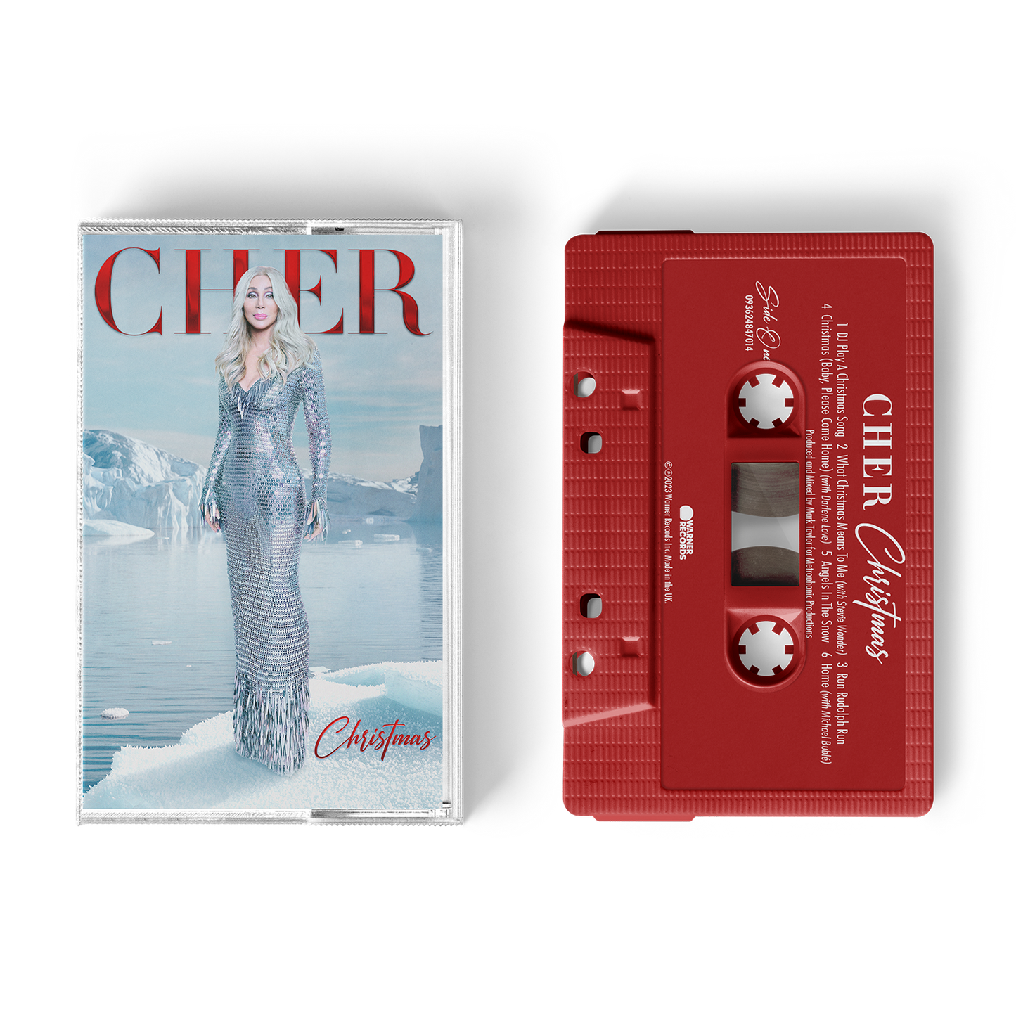 Cher-Christmas-Red-Shell-Edition-Cassette-Album