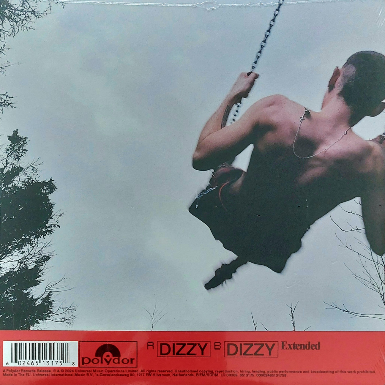 Dizzy-Olly_Alexander_Red_Vinyl_7_Single_Eurovision