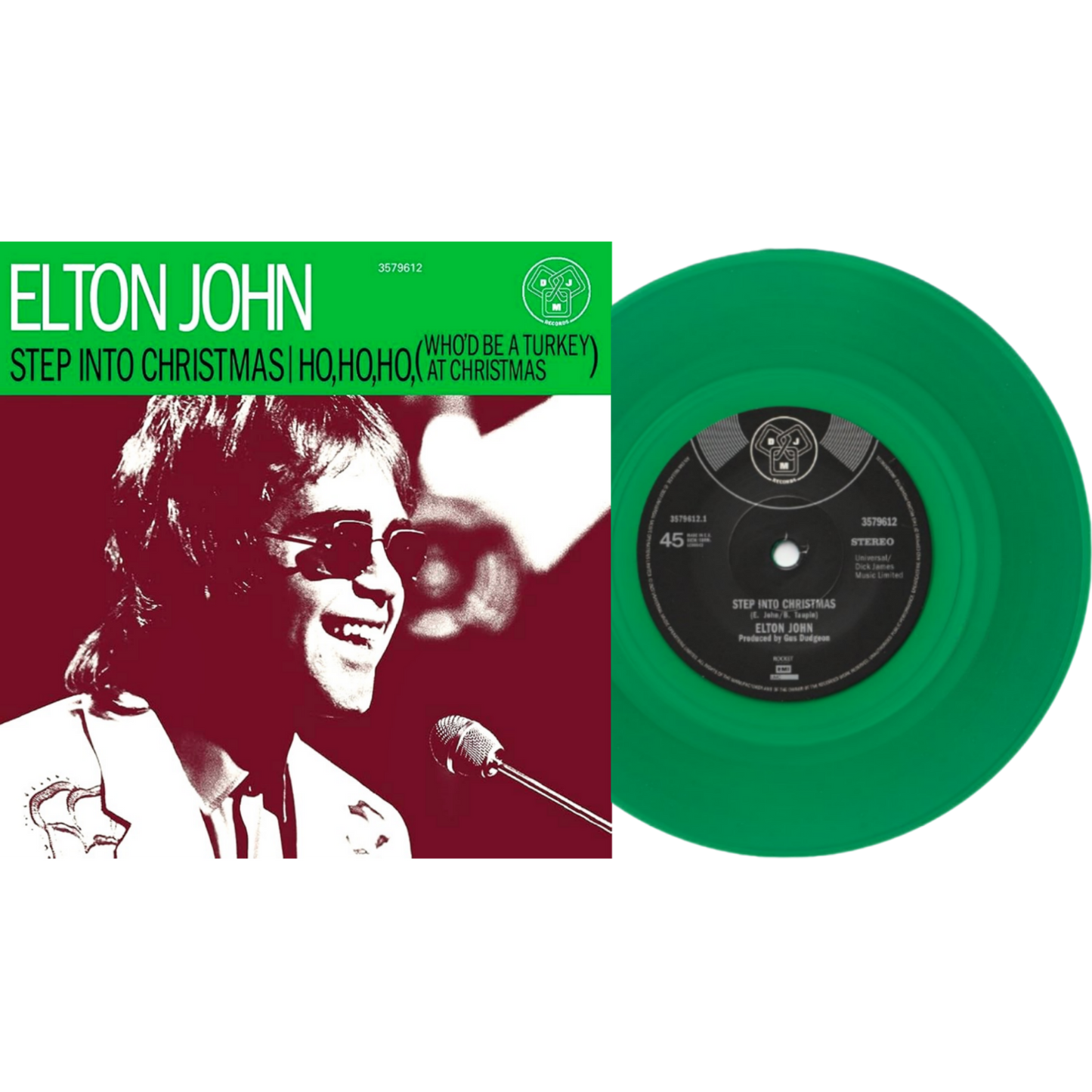 Elton-John-Step-Into-Christmas-Green-7-inch-Single