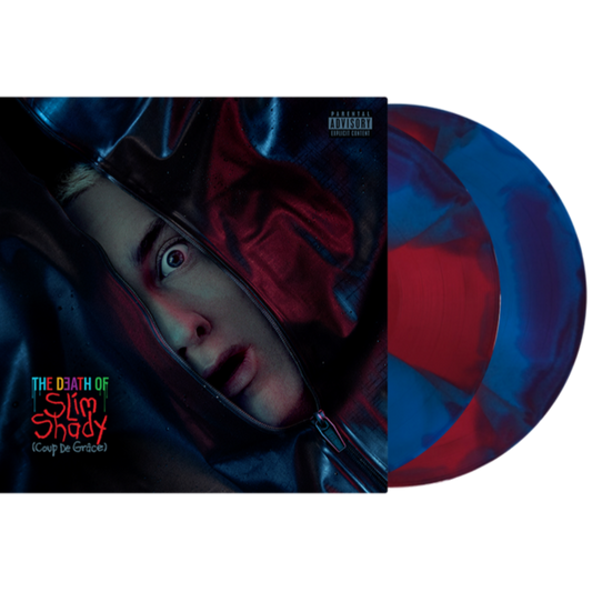 Eminem-Death-Of-Slim-Shady-Blue-Red-Marble-Vinyl