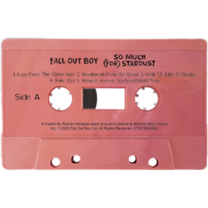 Fall-Out-Boy-So-Much-For-Stardust-Coral-Cassette