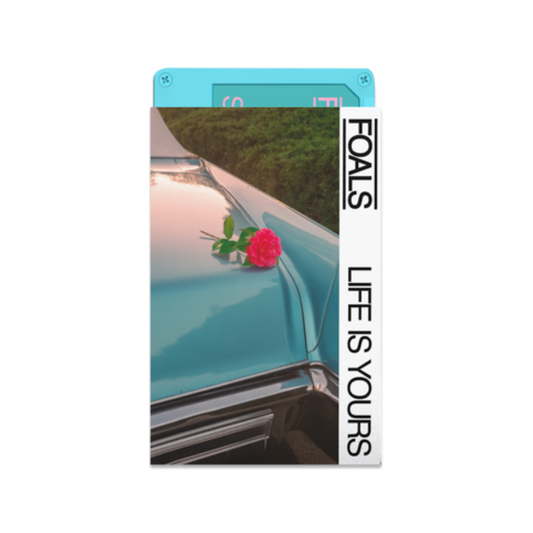 Foals-Life-Is-Yours-UK-Turquoise-Cassette-Album