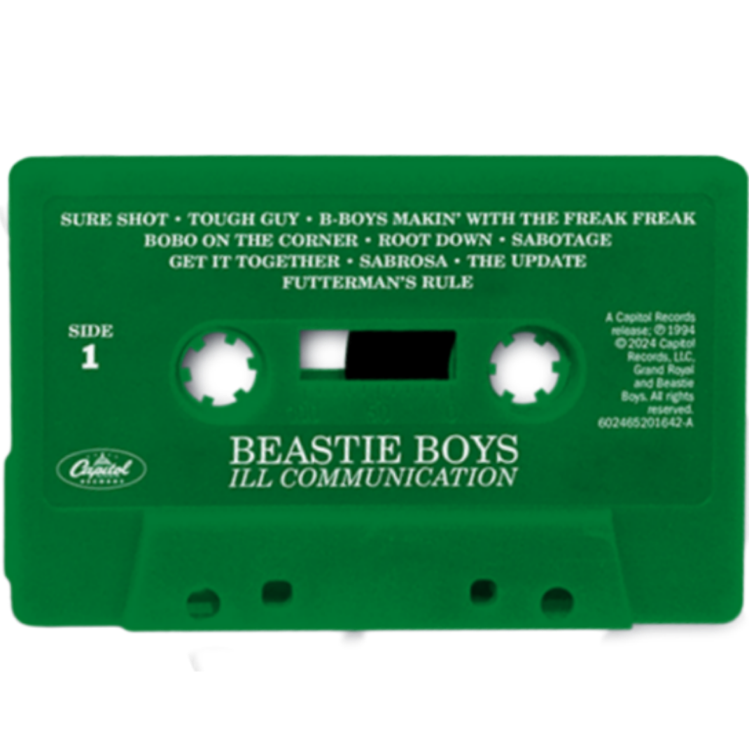 Ill-Communication-Beastie-Boys-Green-Cassette-Tape