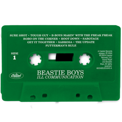 Ill-Communication-Beastie-Boys-Green-Cassette-Tape