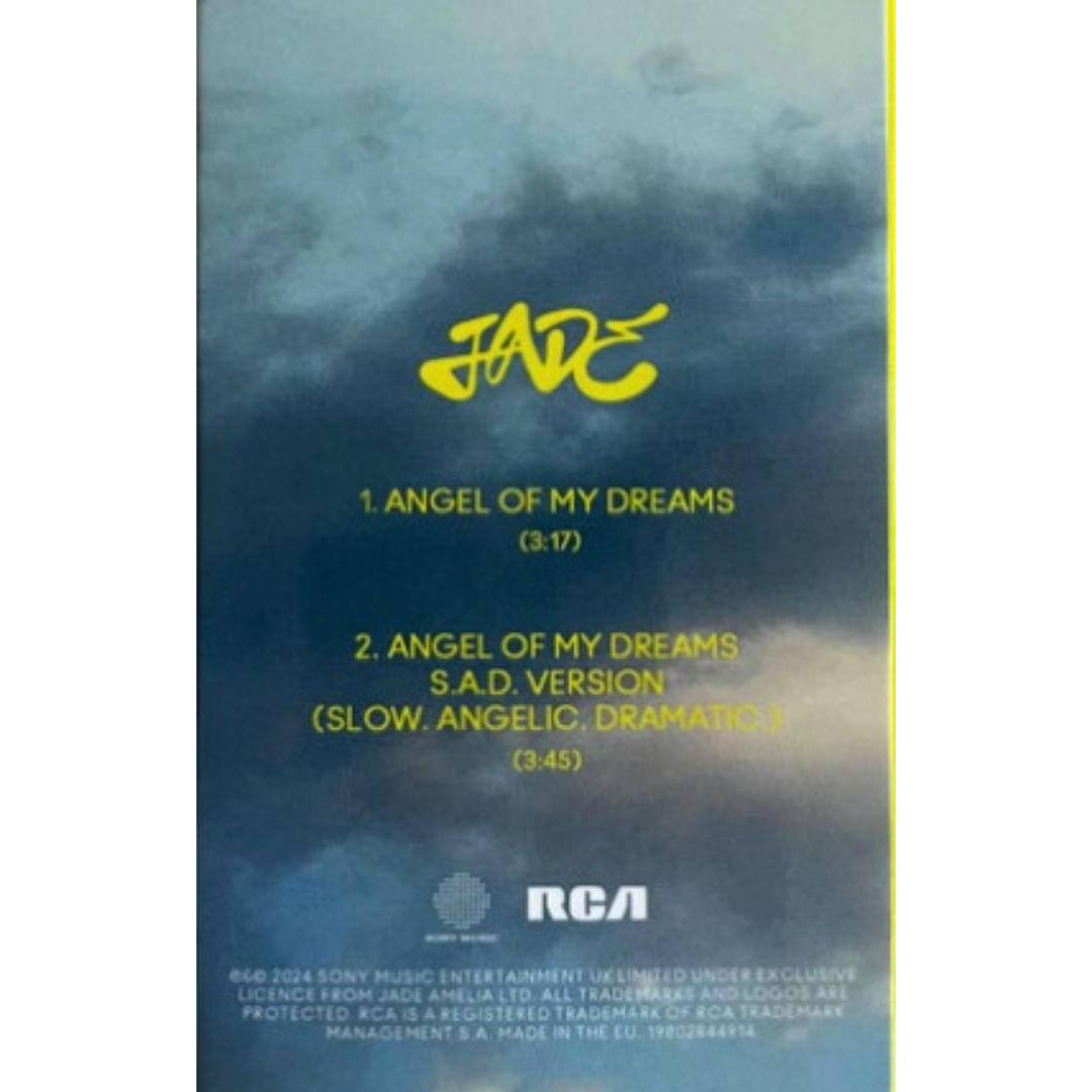 Jade-Angel-Of-My-Dreams-Yellow-UK-Cassingle