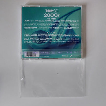 100 CD Jewel Case Wiederverschließbare japanische Hüllen