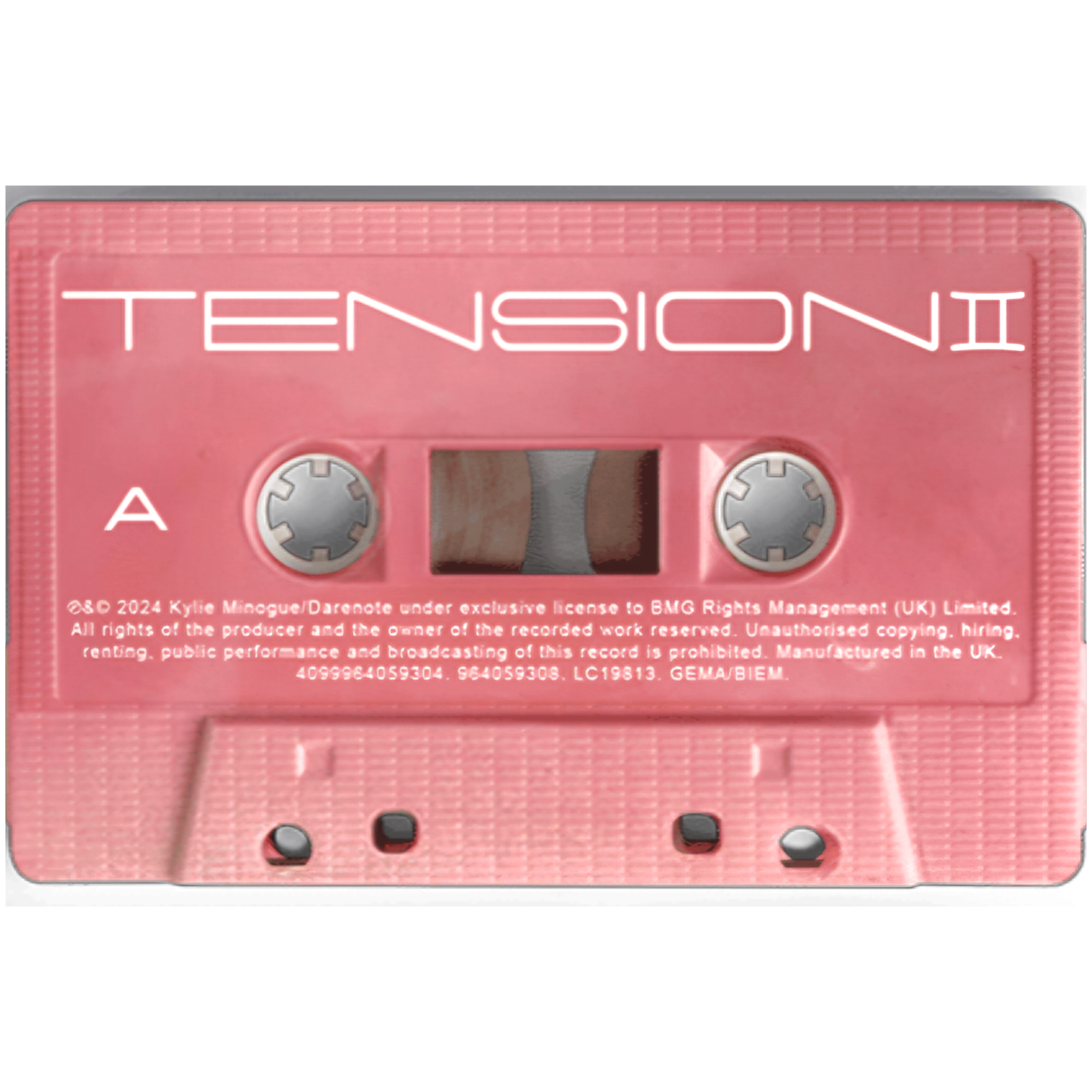 Kylie-Minogue-Tension-II-Coral-Cassette-Tape-Album