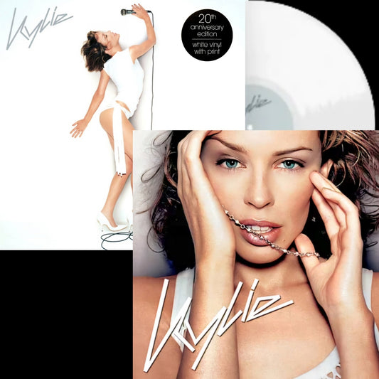 Kylie Minogue: Fever - White Vinyl LP with Bonus Print
