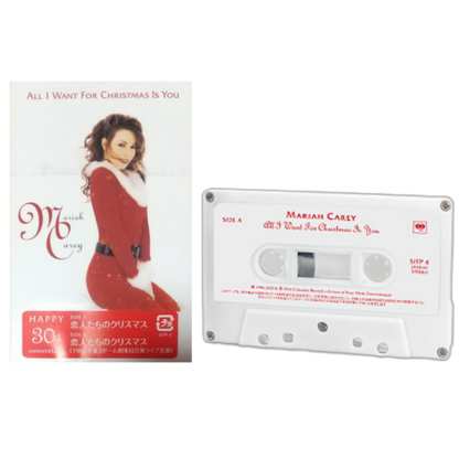 Mariah-Carey-For-Xmas-Japan-Snow-White-Cassette-JP