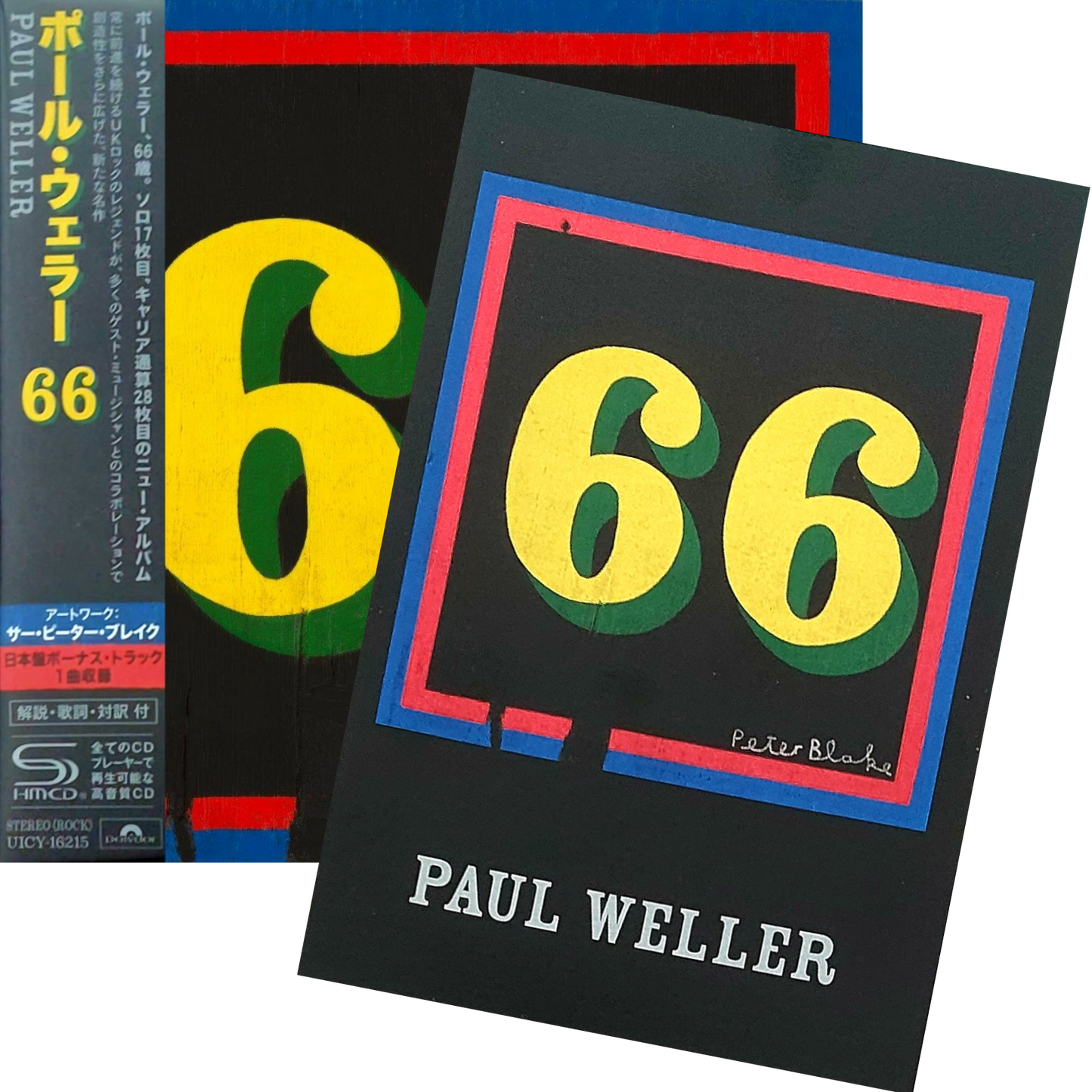 Paul Weller: 66 - Japanese SHM-CD with Bonus Postcard