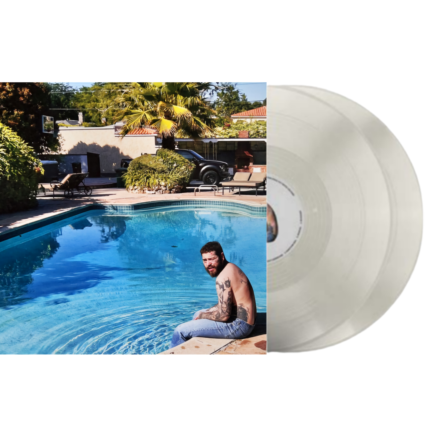 Post-Malone-Austin-Limited-Milky-Clear-Vinyl-2xLP