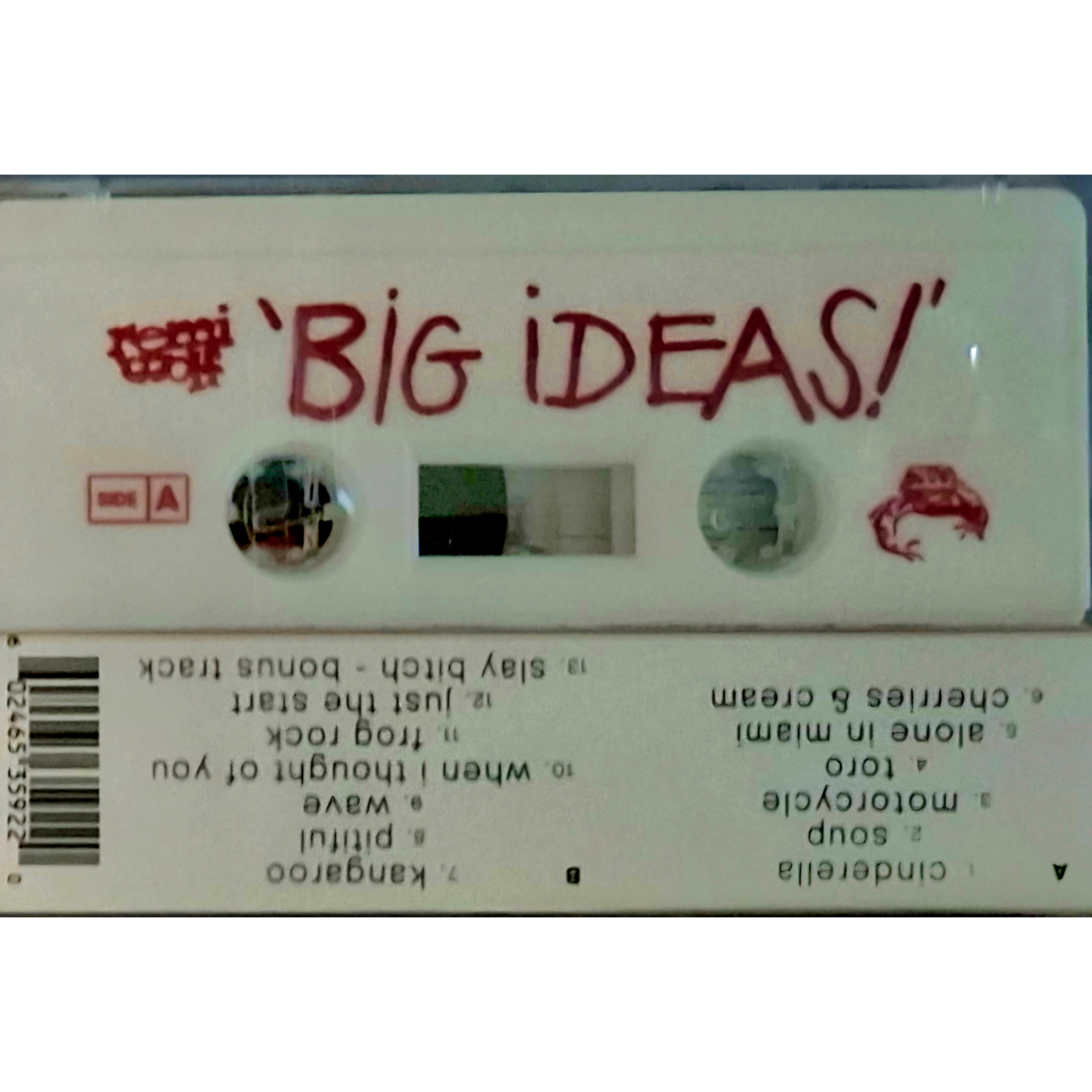 Remi-Wolf-Big-Ideas-White-Shell-Cassette-Tape-Albu