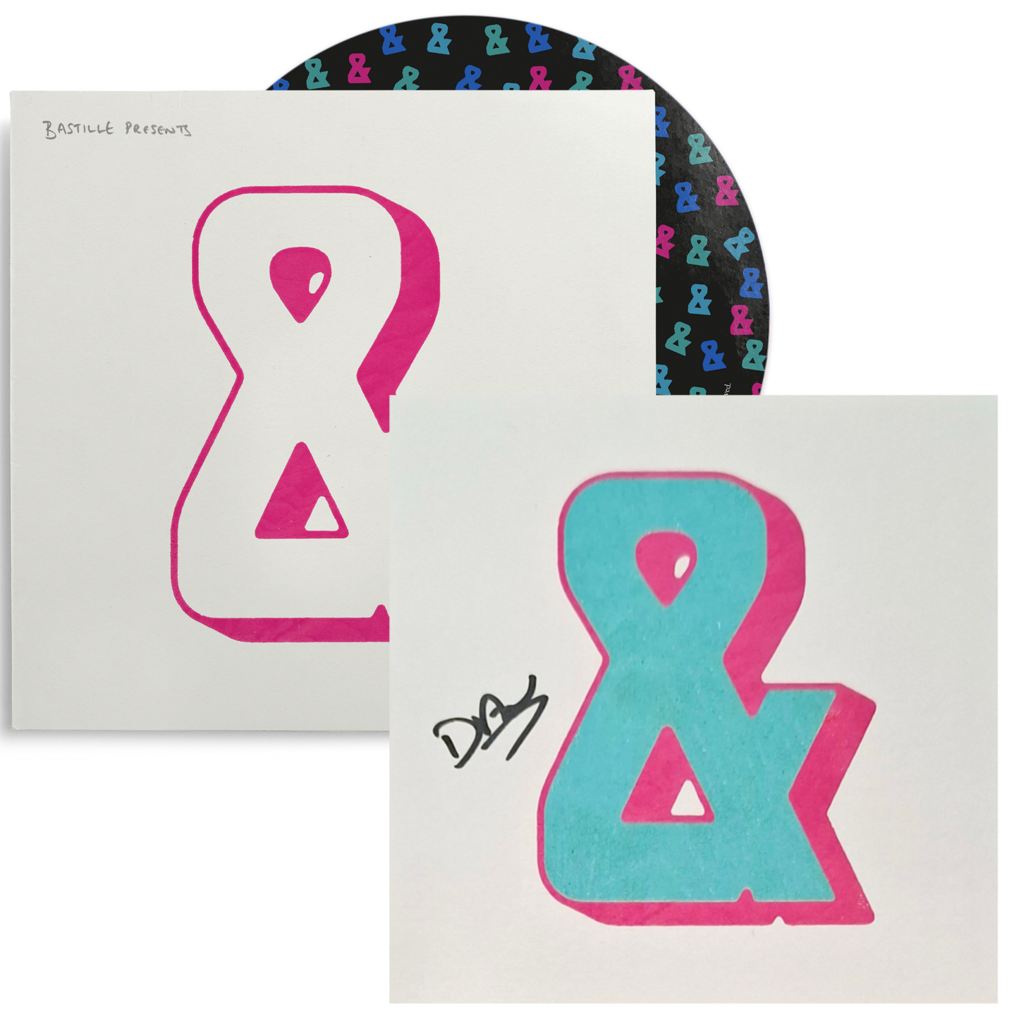 SIGNED Bastille: "&" - Limited Candle Lit CD with Signed Art Card