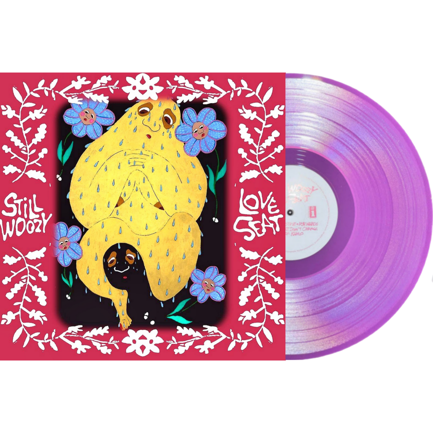 Still-Woozy-Love-Seat-Violet-Vinyl-LP-with-Poster