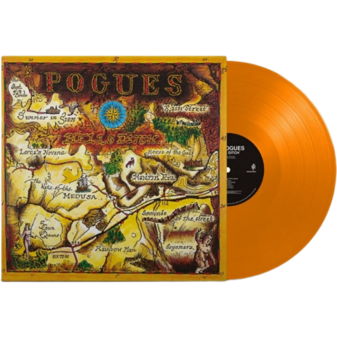 The-Pogues-Hells-Ditch-Translucent-Orange-Vinyl-LP