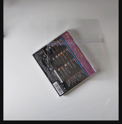 100 CD Jewel Case Wiederverschließbare japanische Hüllen
