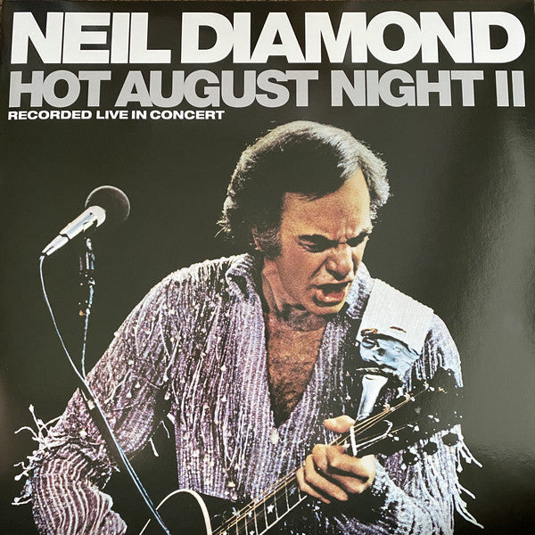 Neil Diamond : Hot August Night II (LP, Whi)