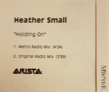Heather Small: Holding On - Promo-CDr-Single (NM/NM)