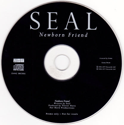 Seal : Newborn Friend (CD, Single, Promo)