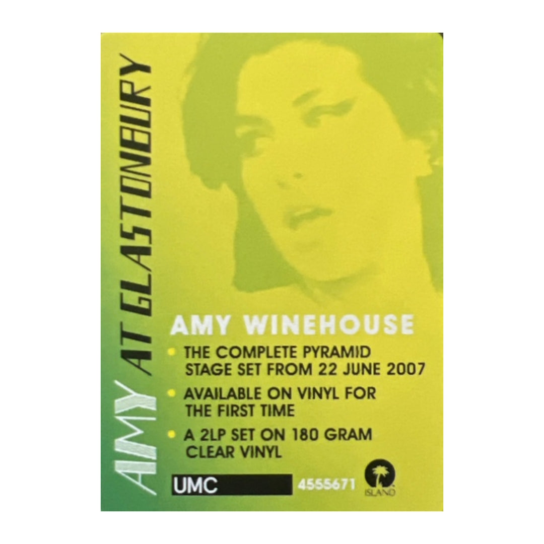 Amy Winehouse: Live At Glastonbury - Vinyle clair 2xLP