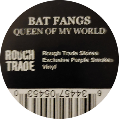 Bat Fangs: Queen Of My World - Purple Smoke Vinyl LP