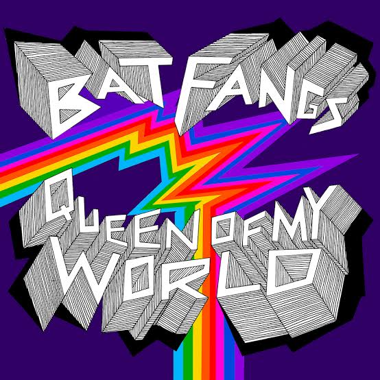 Bat Fangs: Queen Of My World - Purple Smoke Vinyl LP