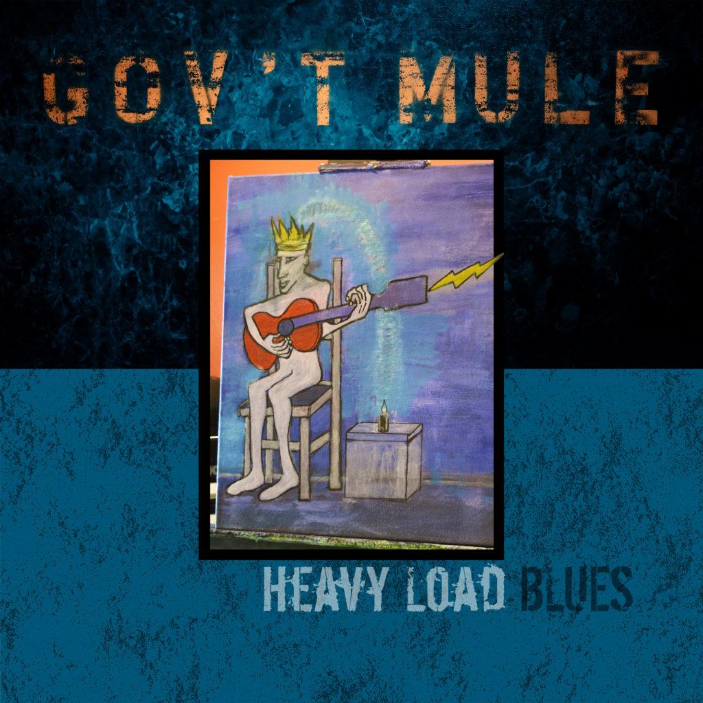 Gov't Mule: Heavy Load Blues - Sea Blue Edition - Double vinyle bleu limité à 180 g dans une pochette ouvrante