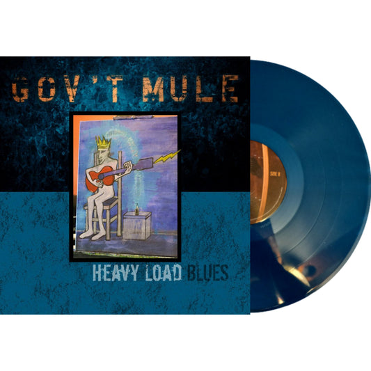 Gov't Mule: Heavy Load Blues - Sea Blue Edition - Double vinyle bleu limité à 180 g dans une pochette ouvrante