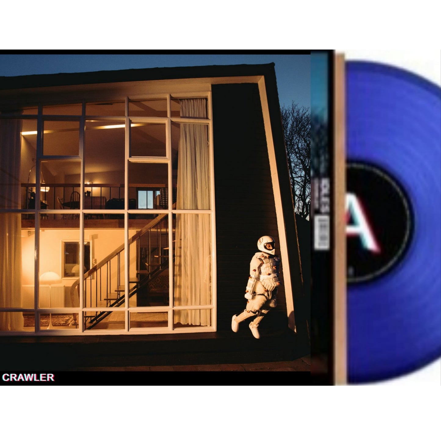 Idles: Crawler Blue Vinyl - LP en vinyle bleu translucide en édition limitée