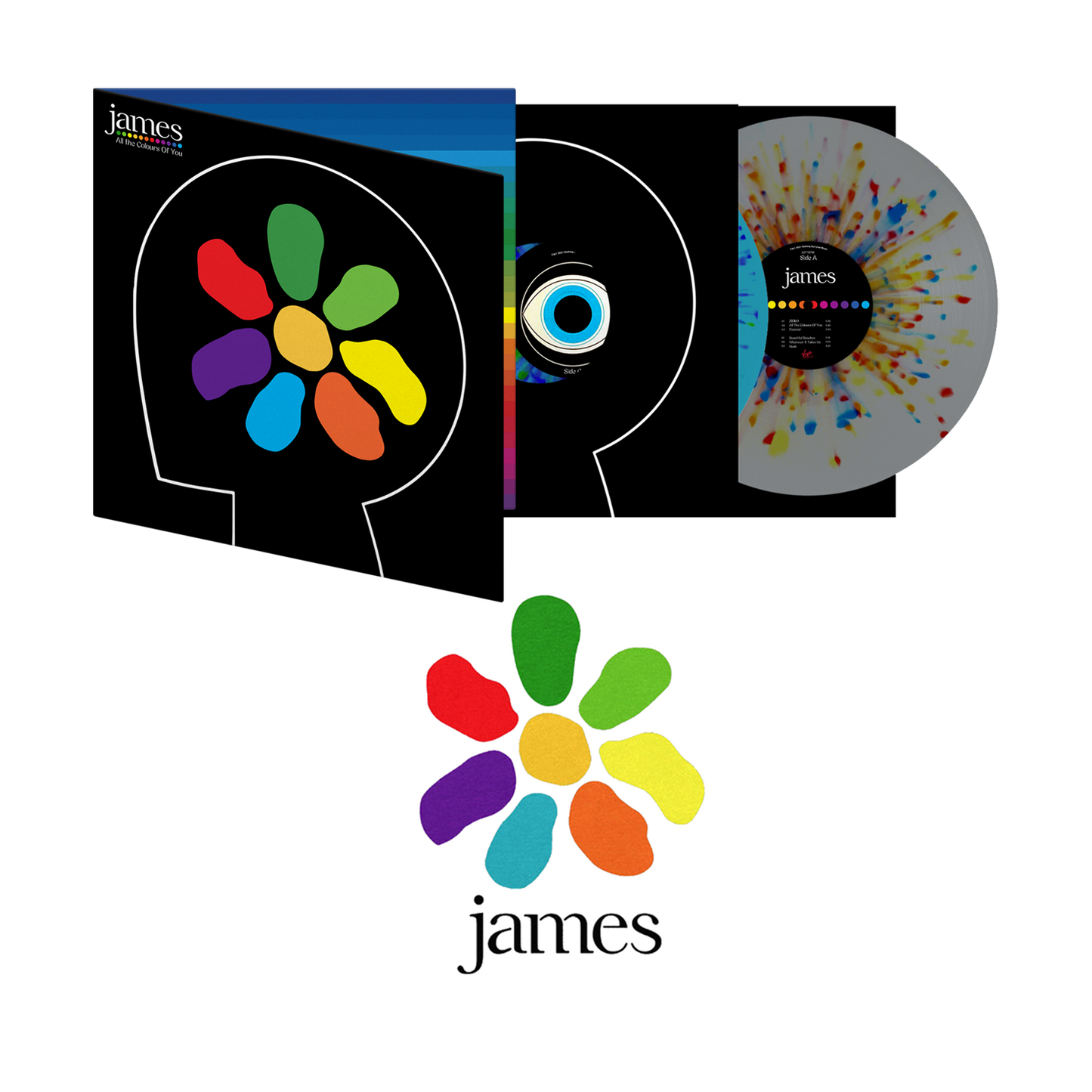 James: All The Colours Of You - Splatter Vinyl Limited Edition Double LP