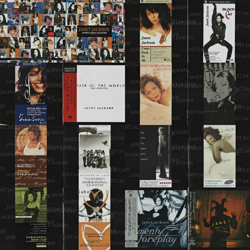 Janet Jackson: Collection de singles japonais - 2xCD &amp; DVD