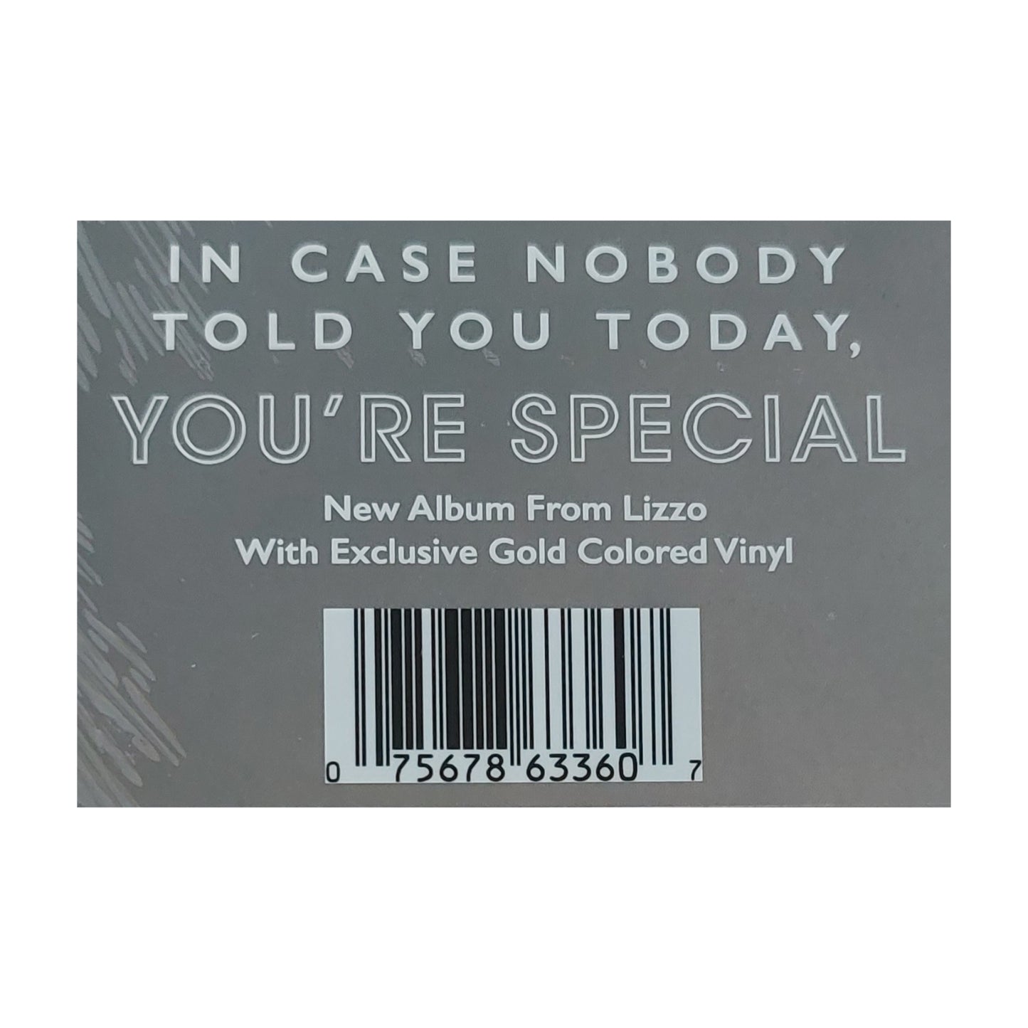 Lizzo: Special - Gold Vinyl LP - Vinyle doré exclusif en édition limitée