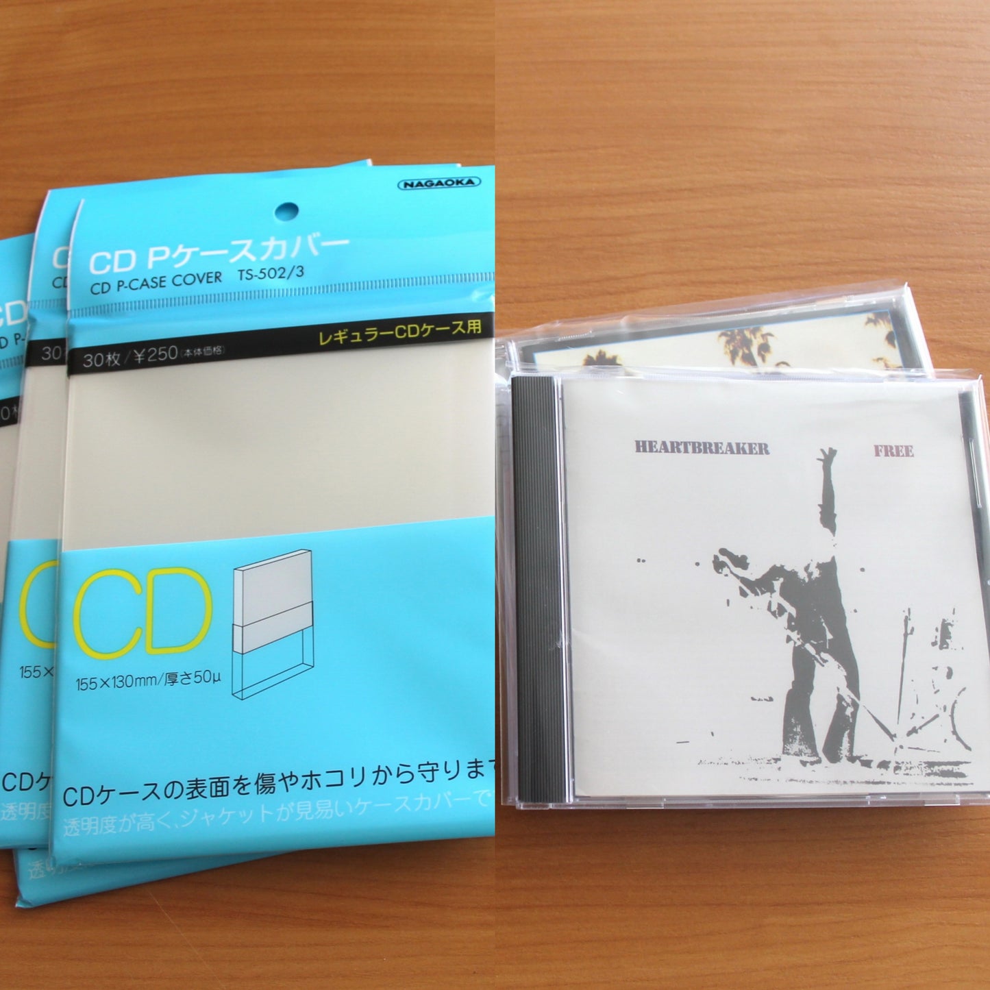 30 Nagaoka TS-502/3 Jewel CD-Hüllen mit offener Oberseite