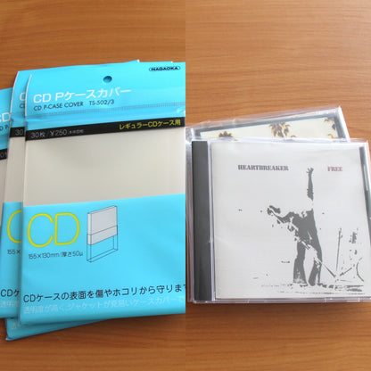 30 Nagaoka TS-502/3 Open-top Jewel CD Sleeves