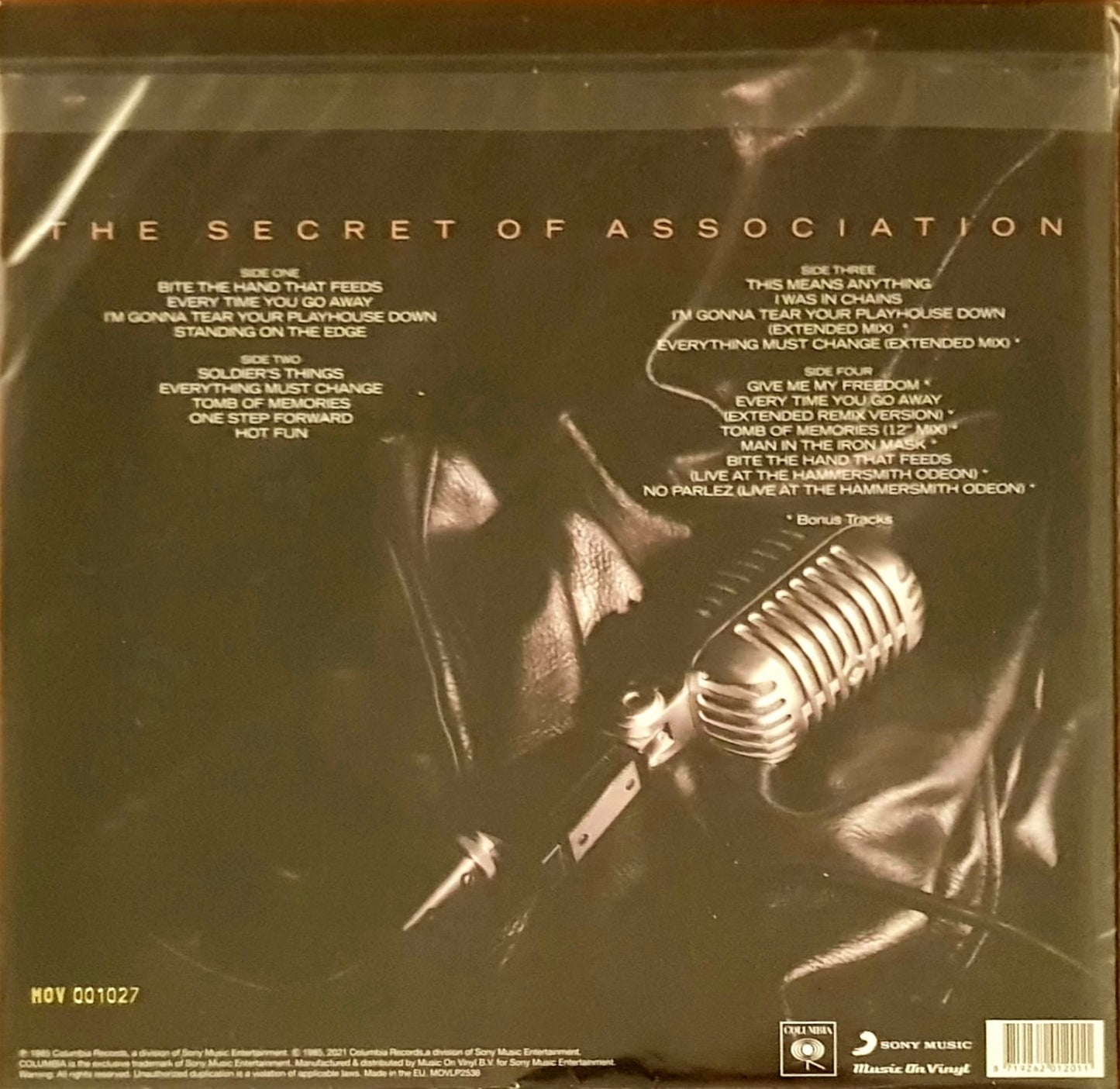 SIGNED Paul Young: The Secret Of Association - Gold/Black Vinyl Bundle