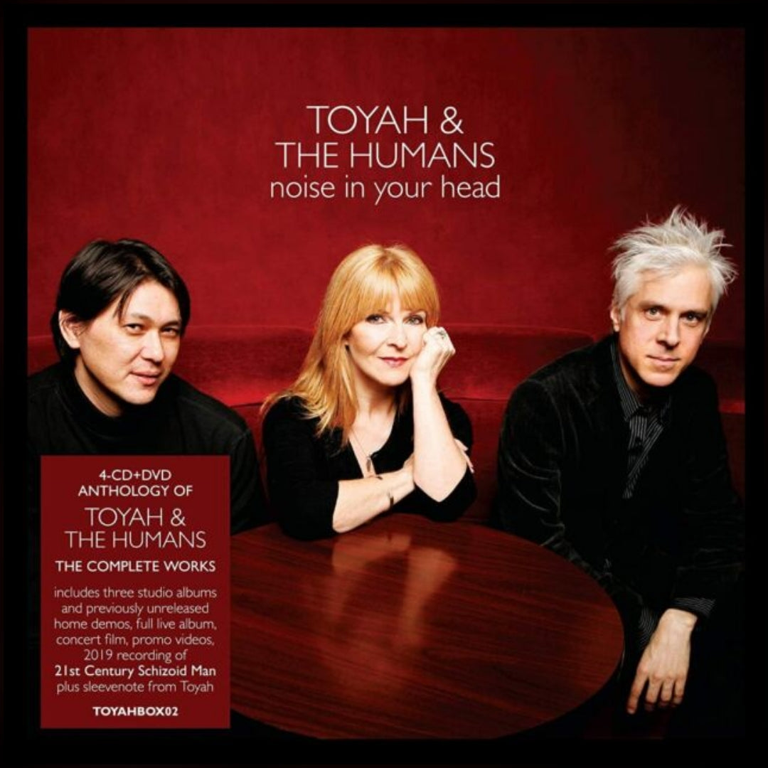 SIGNED Toyah &amp; The Humans: Noise In Your Head - Coffret 4xCD, DVD et impression signée