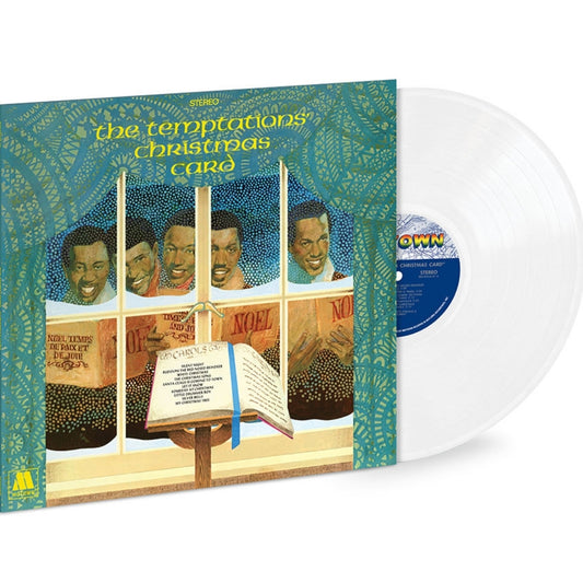 Die Weihnachtskarte von The Temptations – opake weiße Vinyl-LP – Weihnachtsplatte
