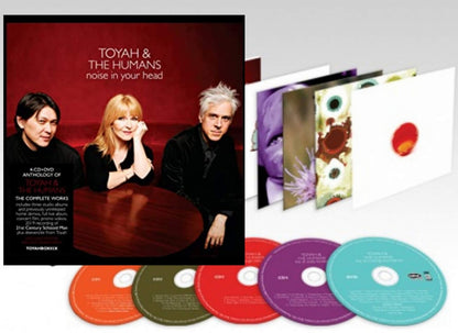 SIGNIERTE Toyah &amp; The Humans: Noise In Your Head - 4xCD, DVD &amp; signiertes Print Box Set